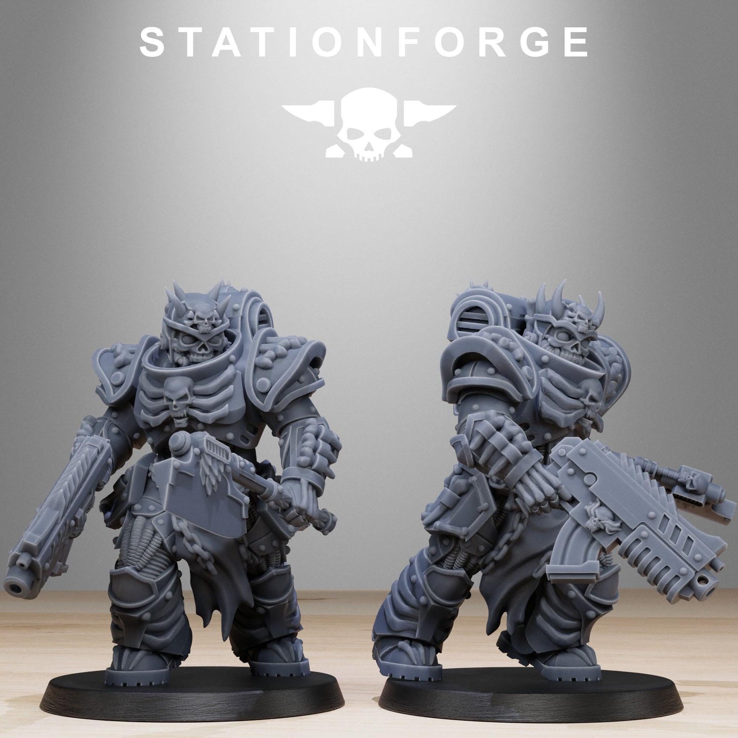 Socratis Dragon Knights | Set of 10 Minis | StationForge | 12K Prints