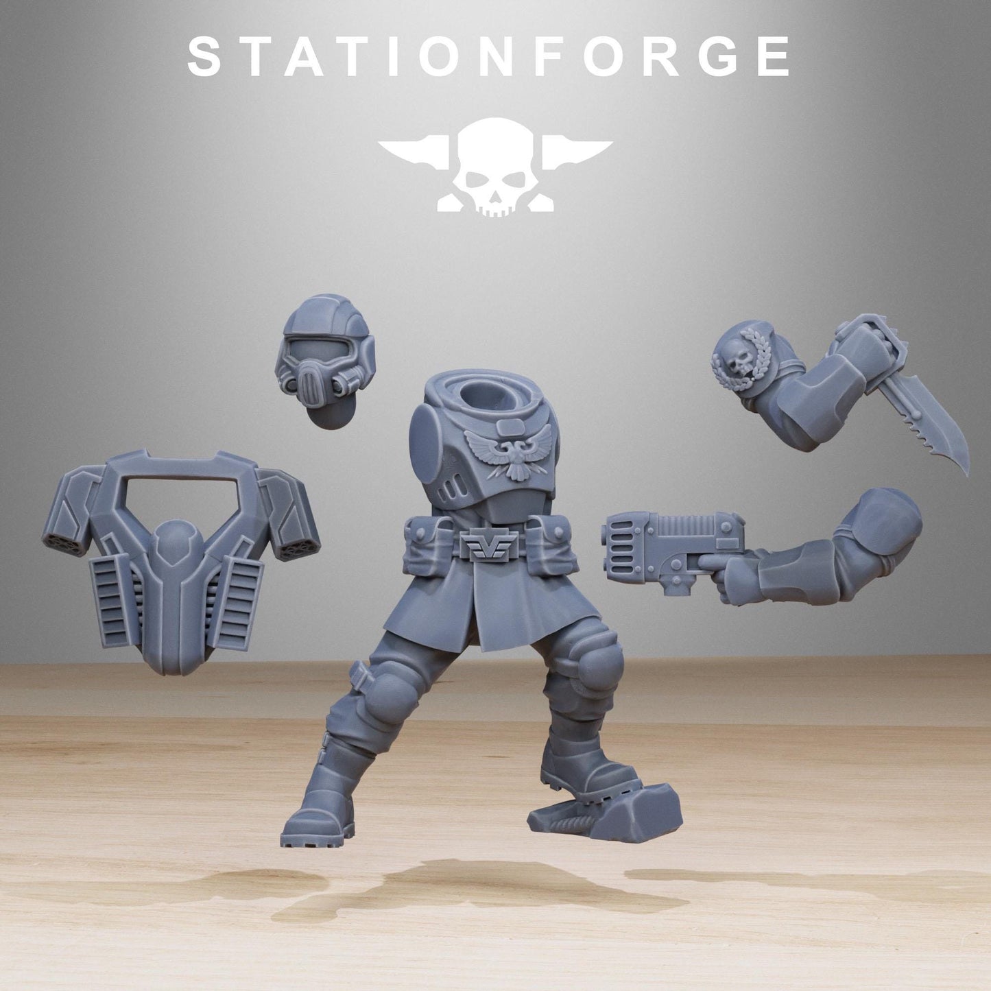 Vaskar Jump Squad | Set of 10 Minis | StationForge | 12K Prints