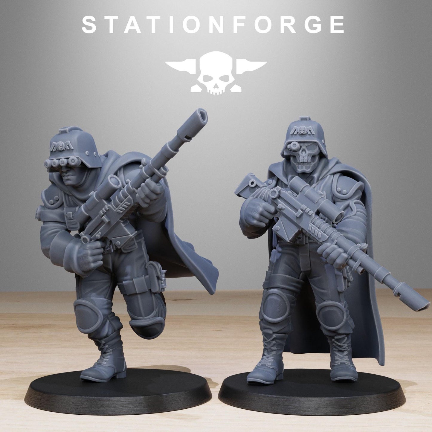 GrimGuard Snipers Reborn | Set of 10 Minis | StationForge | 12K Prints