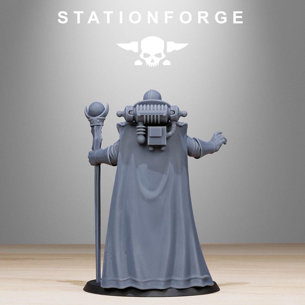 GrimCorp Elder | StationForge | 12K Prints