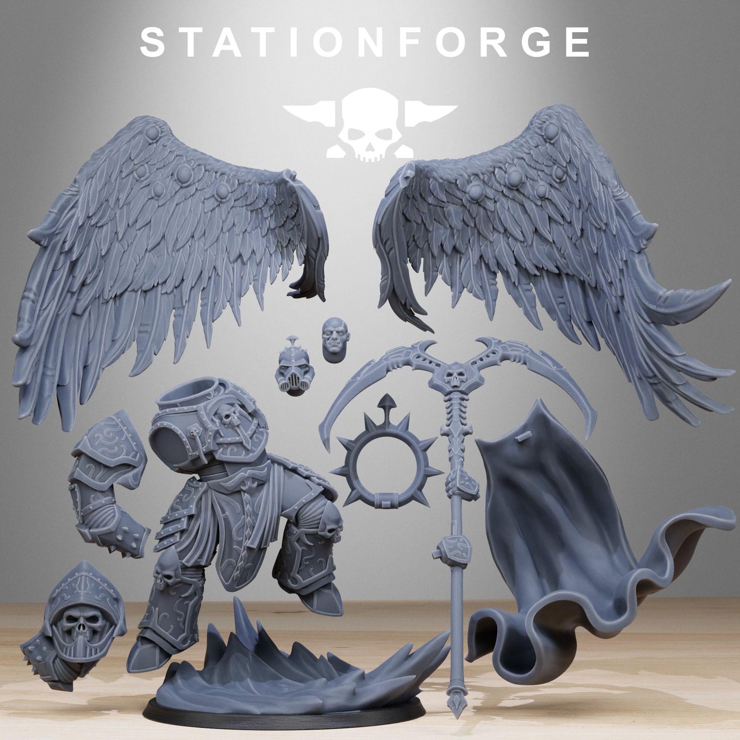 Corrupted Archon Angel | StationForge | 12K Prints