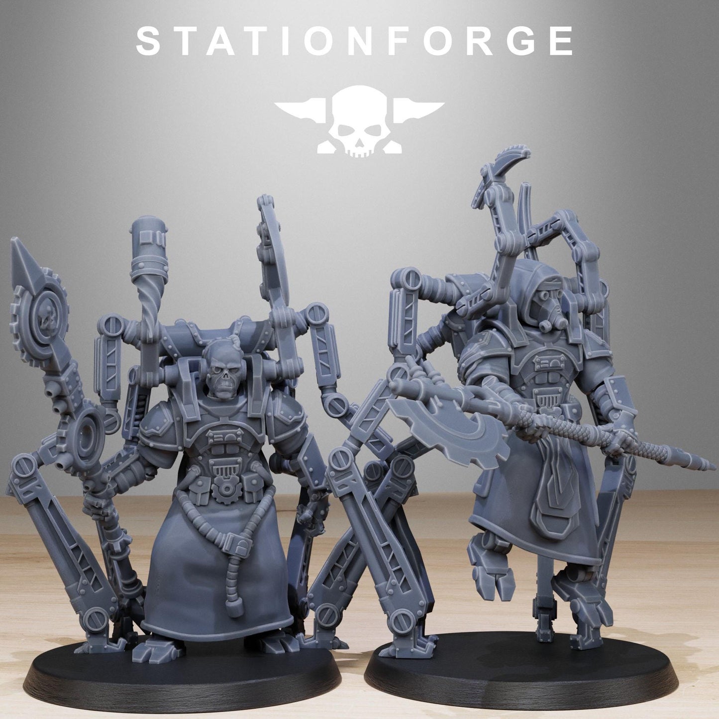Scavenger Octopods | Set of 10 Minis | StationForge | 12K Prints