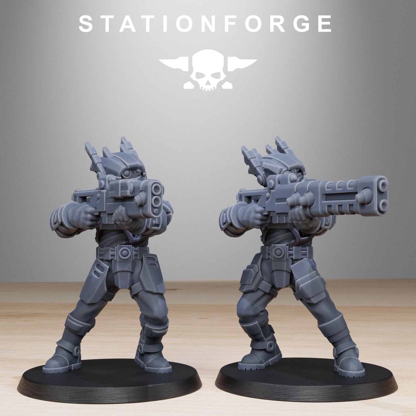 Tarion Assault Squad | Set of 10 Minis | StationForge | 12K Prints