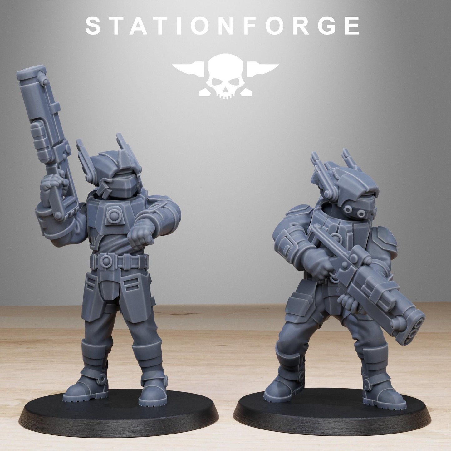 Tarion Assault Squad | Set of 10 Minis | StationForge | 12K Prints