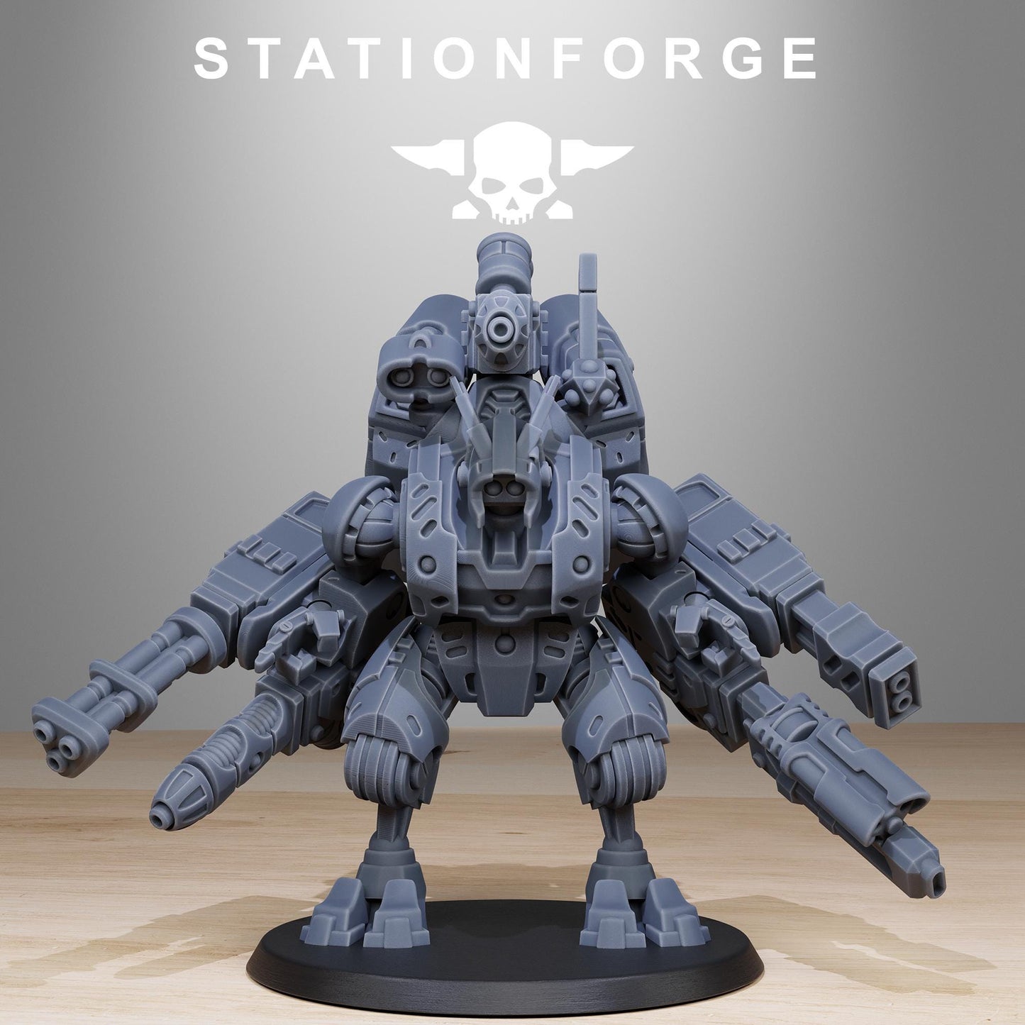 Tarion Strike Mechs MK1 | Set of 3 Minis | StationForge | 12K Prints