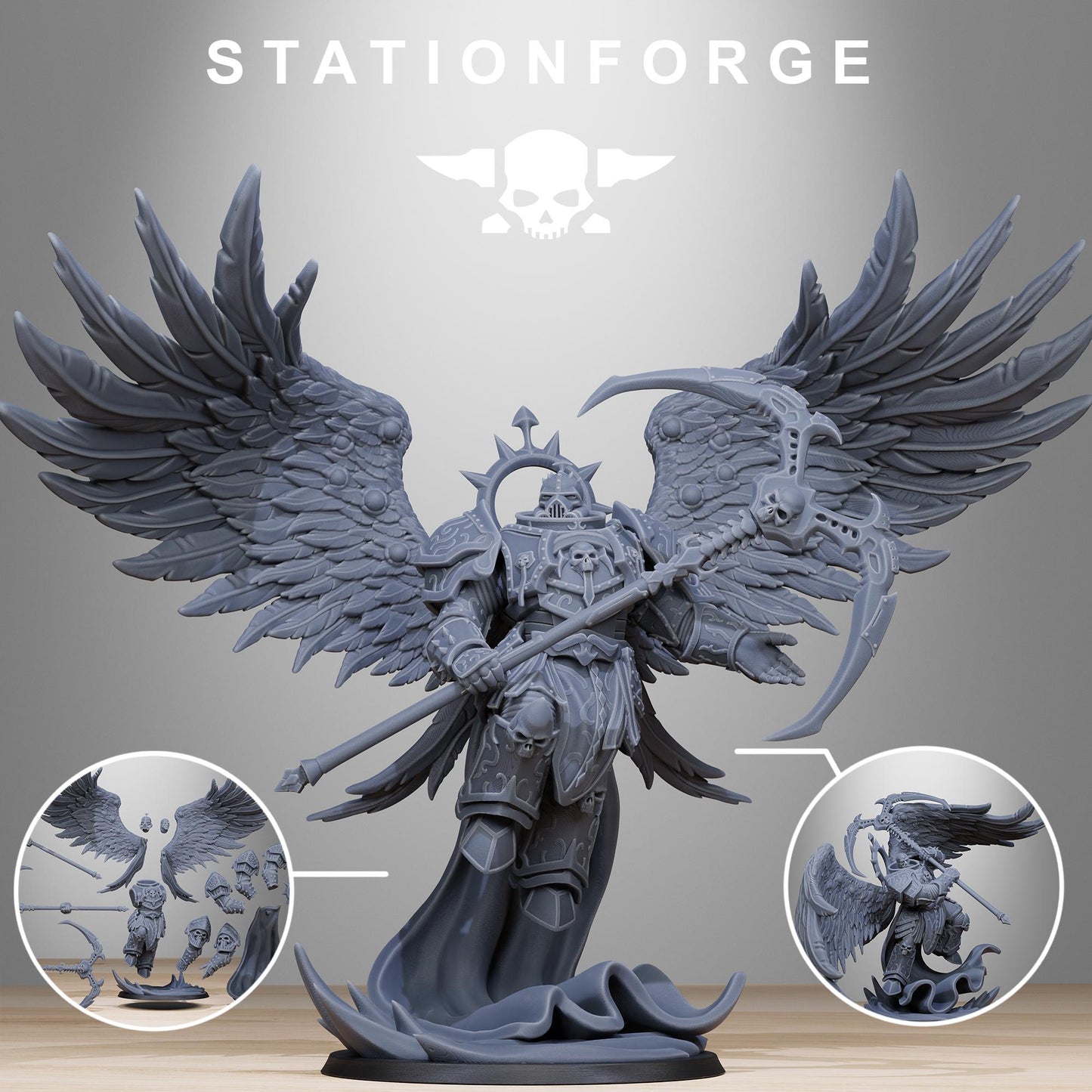 Corrupted Archon Angel | StationForge | 12K Prints