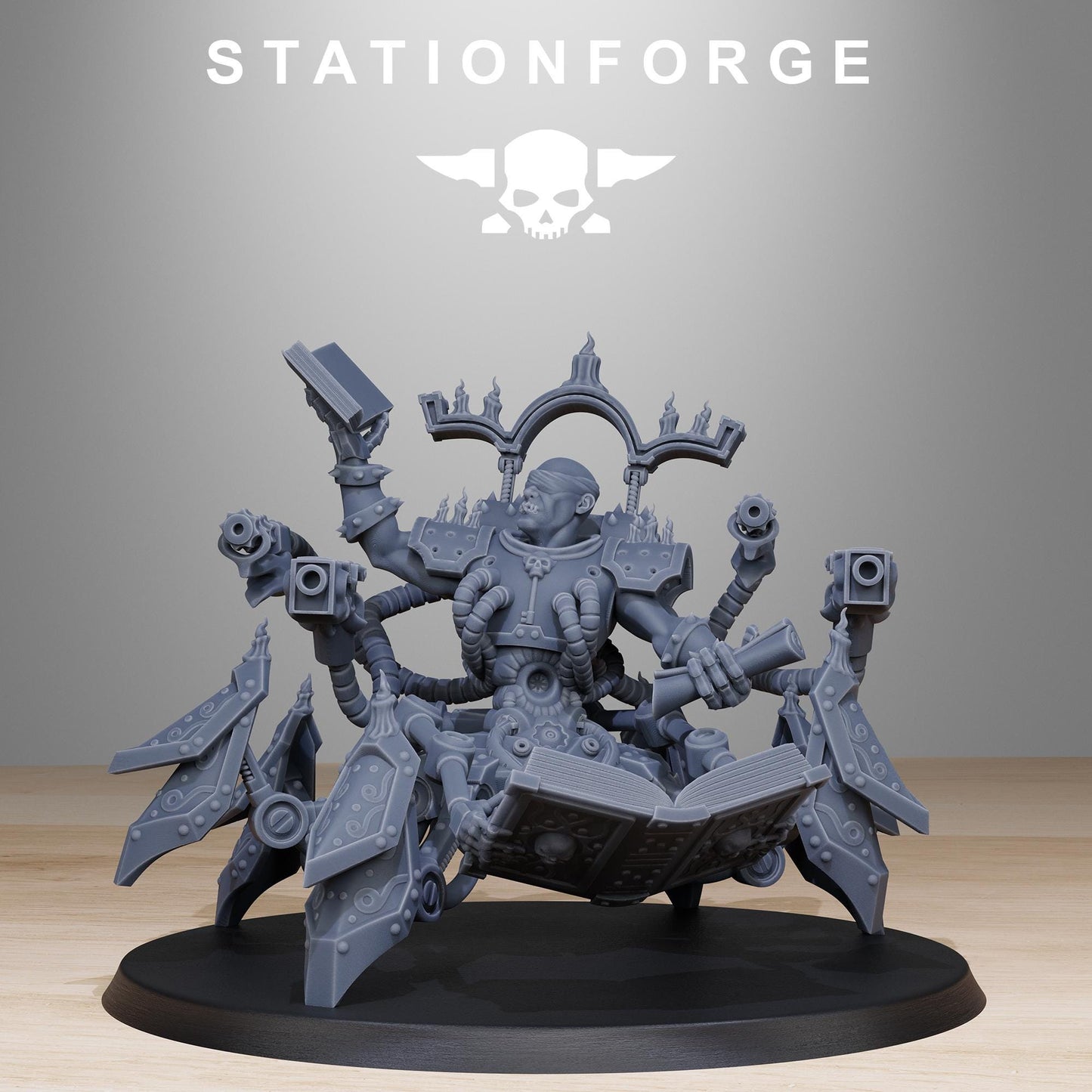 Scavenger Librarian | StationForge | 12K Prints