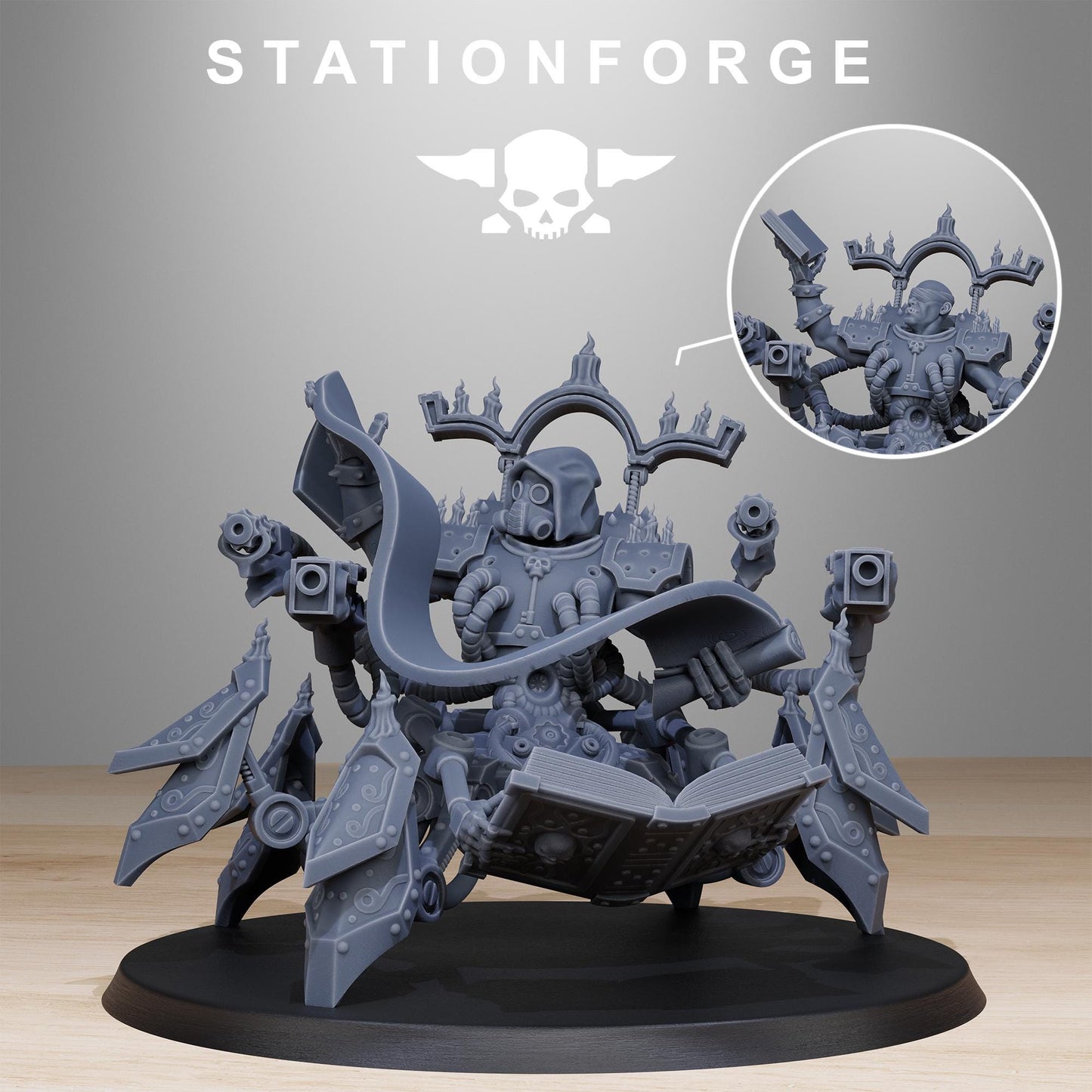 Scavenger Librarian | StationForge | 12K Prints