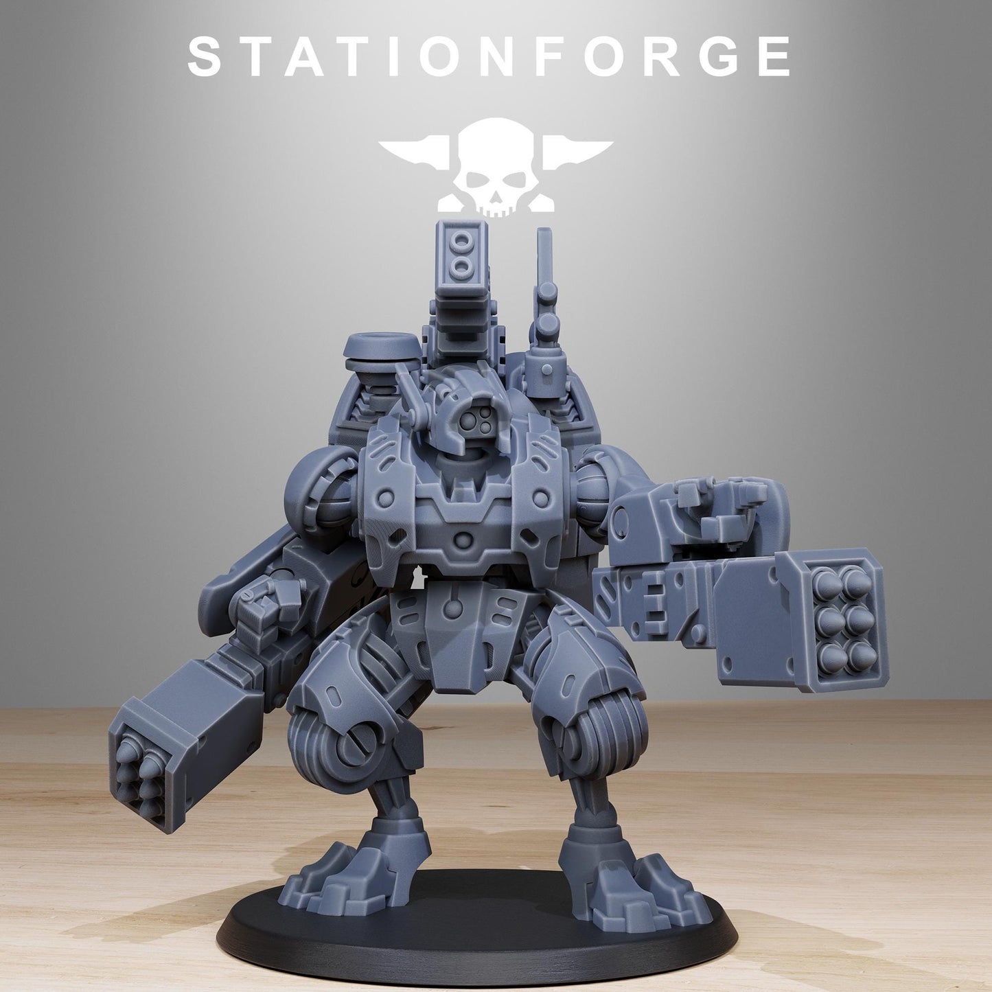 Tarion Strike Mechs MK1 | Set of 3 Minis | StationForge | 12K Prints
