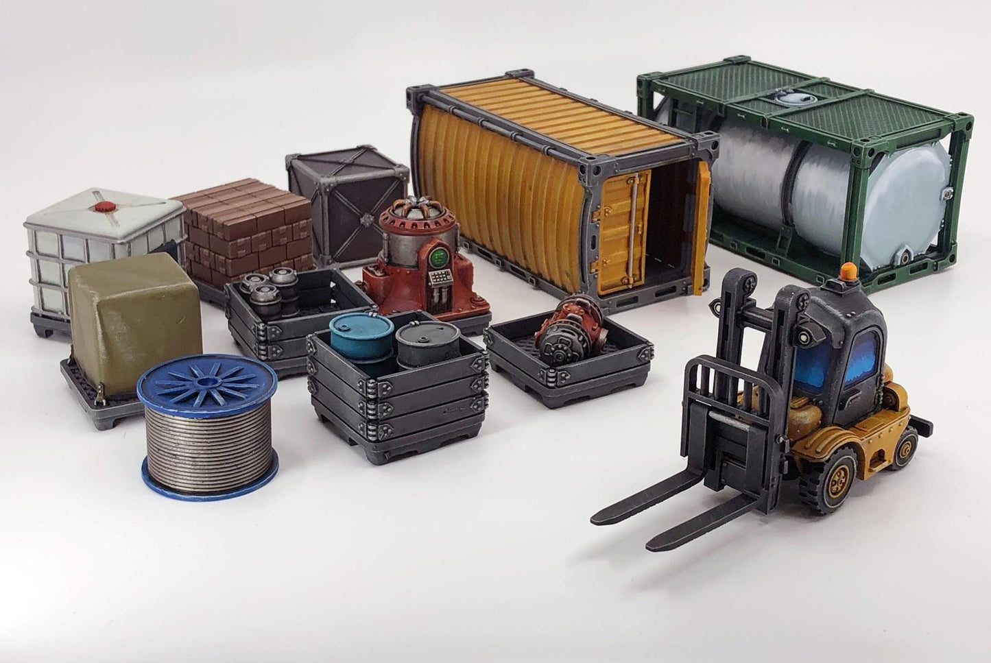Cargo Depot For Tabletop Wargames | Nate Feyma