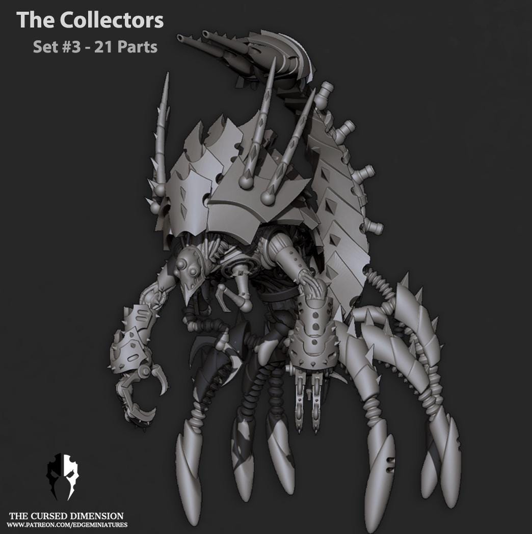 The Collector #3 | Edge Miniatures - Cursed Elves | 12K Prints