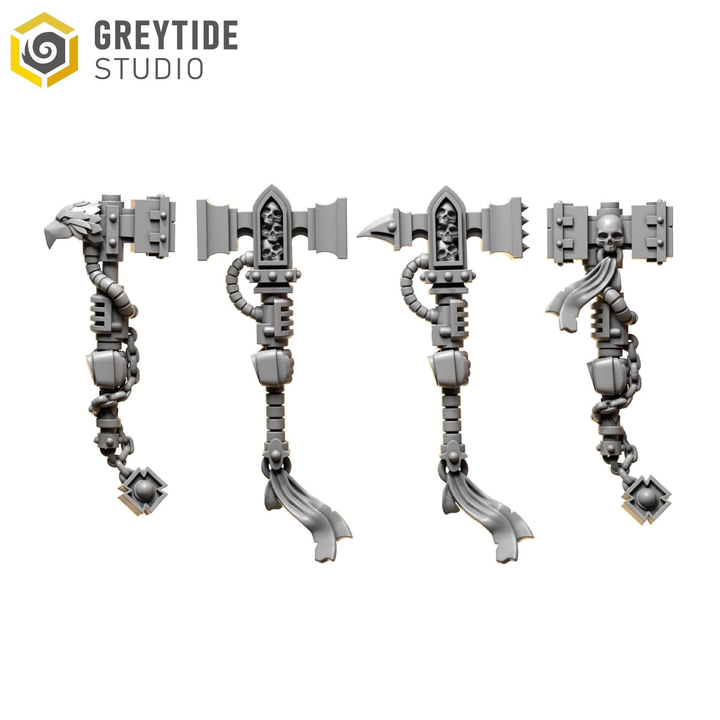 Hammers | Set of 5 Pieces | GreyTide Studio - Eternal Pilgrims | 12K Prints