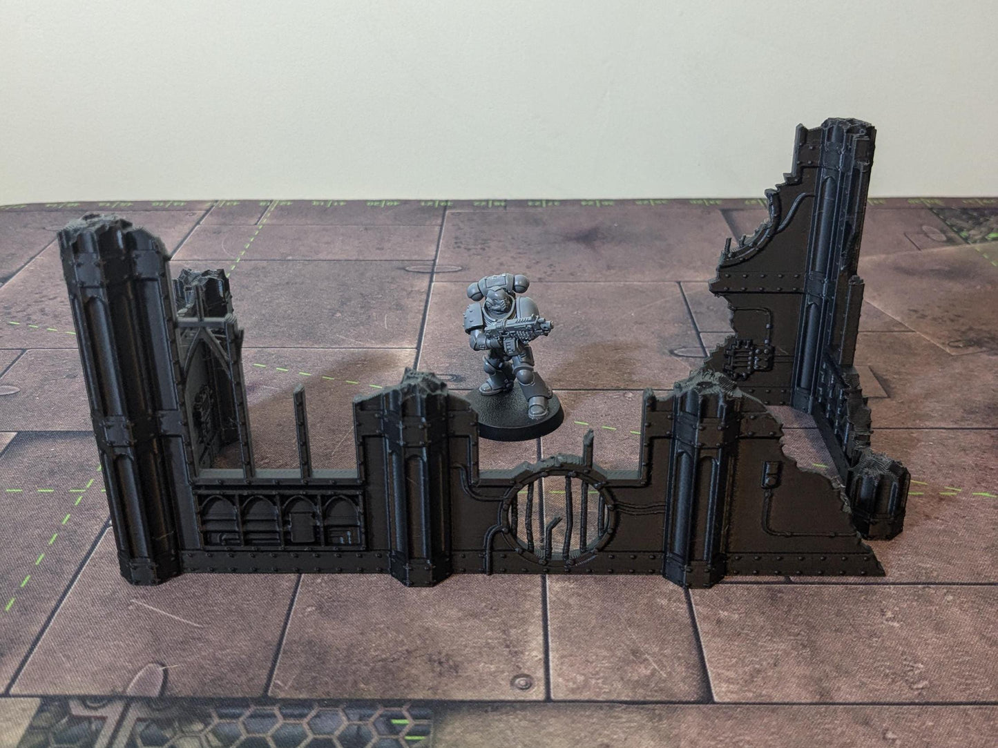 Gothic Ruins | Wargaming Terrain For Tabletop Wargames, Buildings / Scatter 10th Edition, Combat Patrol, Competitive 40K