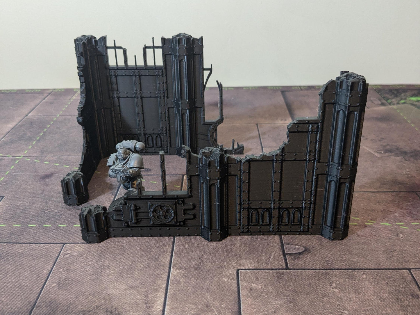 Gothic Ruins | Wargaming Terrain For Tabletop Wargames, Buildings / Scatter 10th Edition, Combat Patrol, Competitive 40K