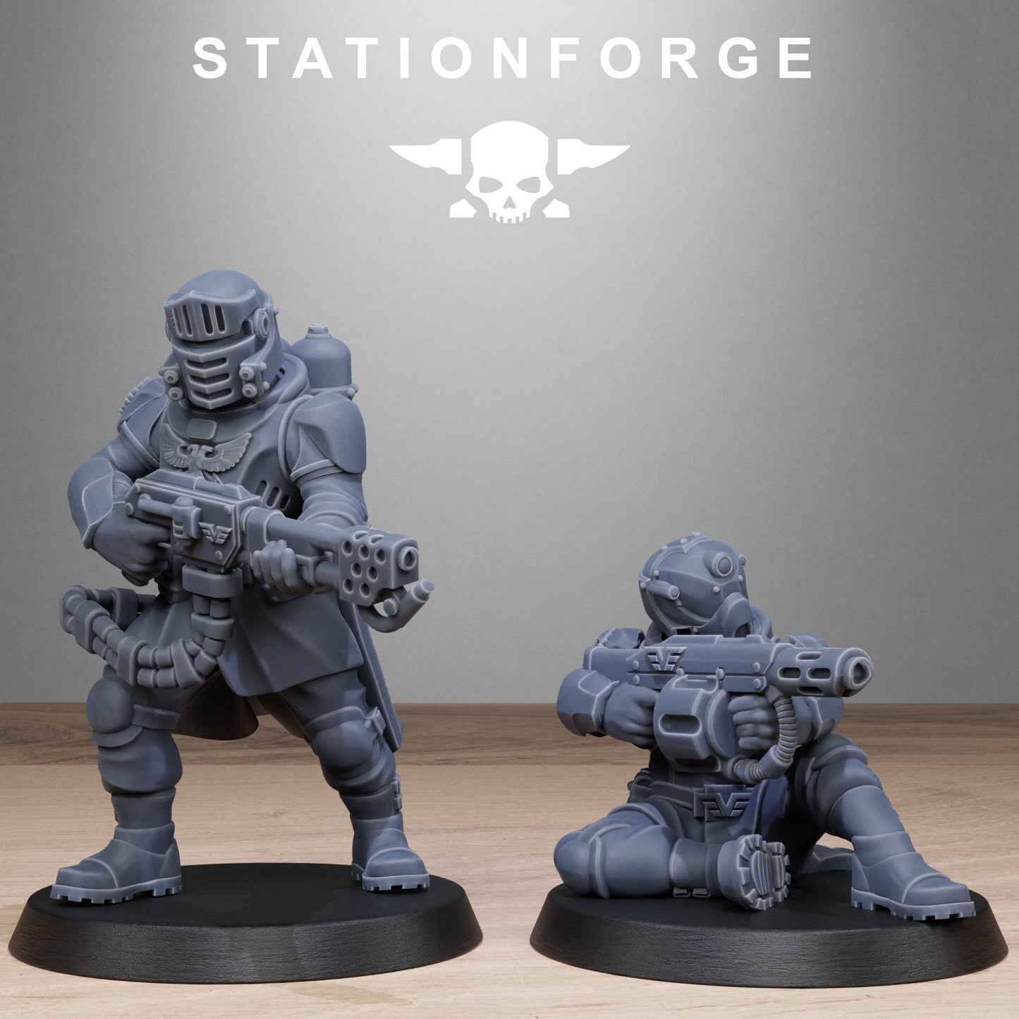 Vaskar Patrol | Set of 10 Minis | StationForge | 12K Prints