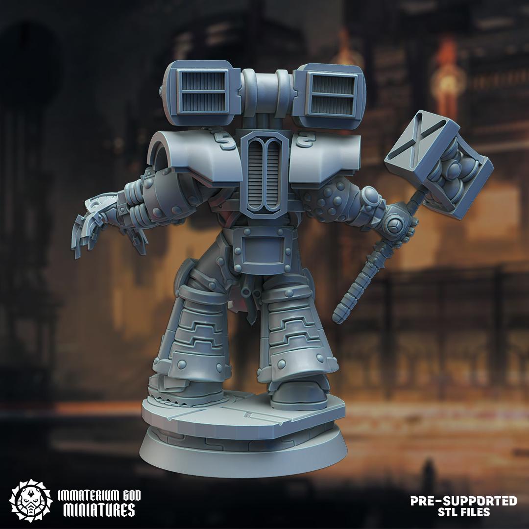 Betregla Ironsoul | Dark Iron Foundry | Immaterium God Miniatures | 12K Prints