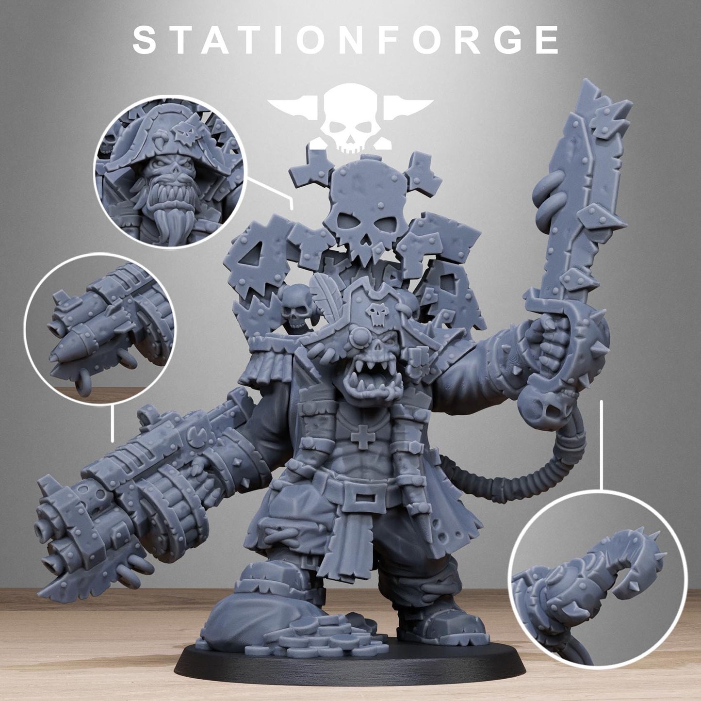 Orkaz Pirate | StationForge | 12K Prints