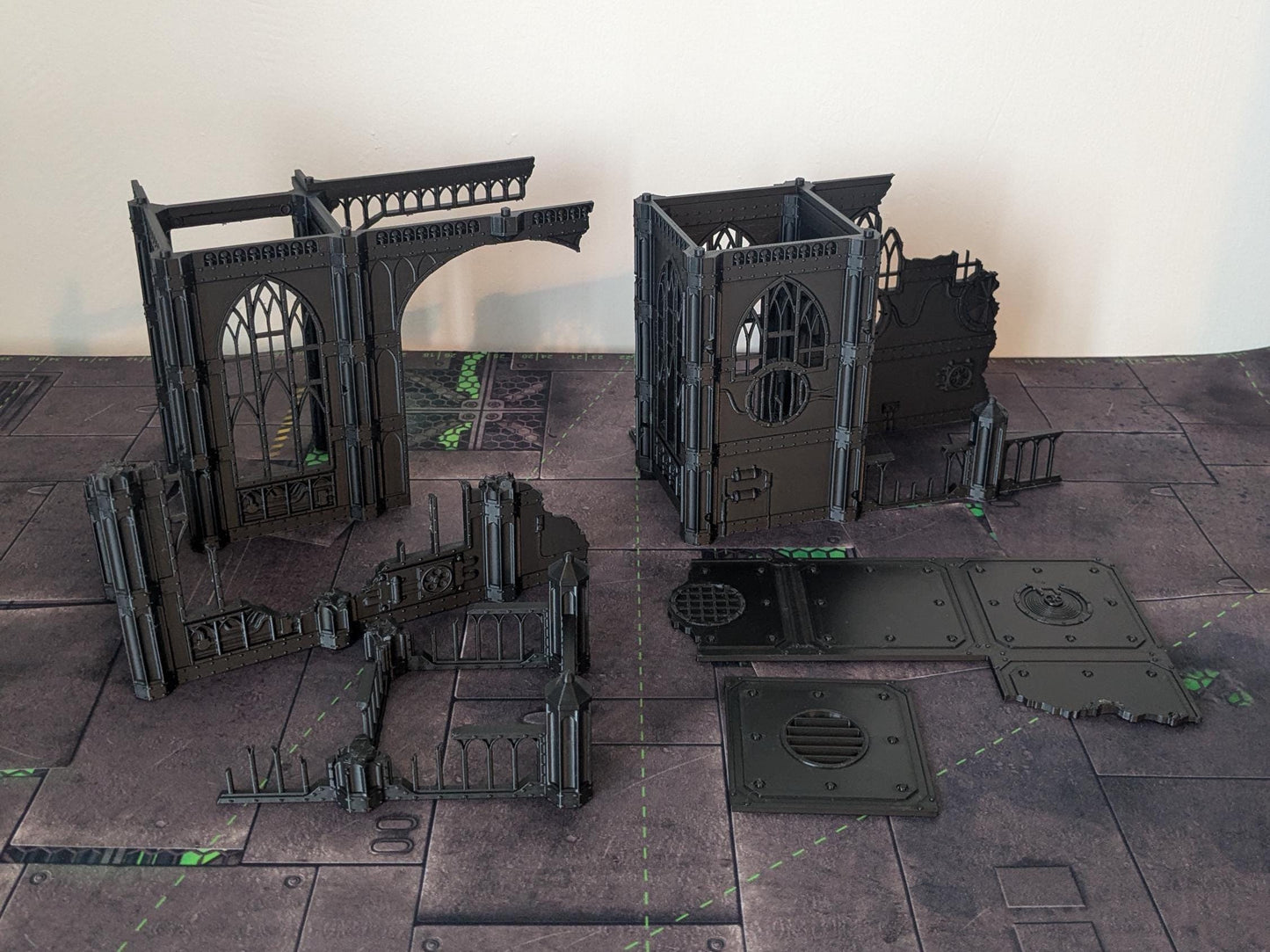 Emperor's Church - Front West | Wargaming Terrain For Tabletop Wargames, Buildings / Scatter 10th Edition, Combat Patrol, Competitive 40K