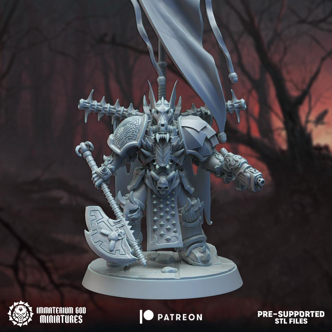 Bloodbringer | Bloodfang Legion | Immaterium God Miniatures | 12K Prints