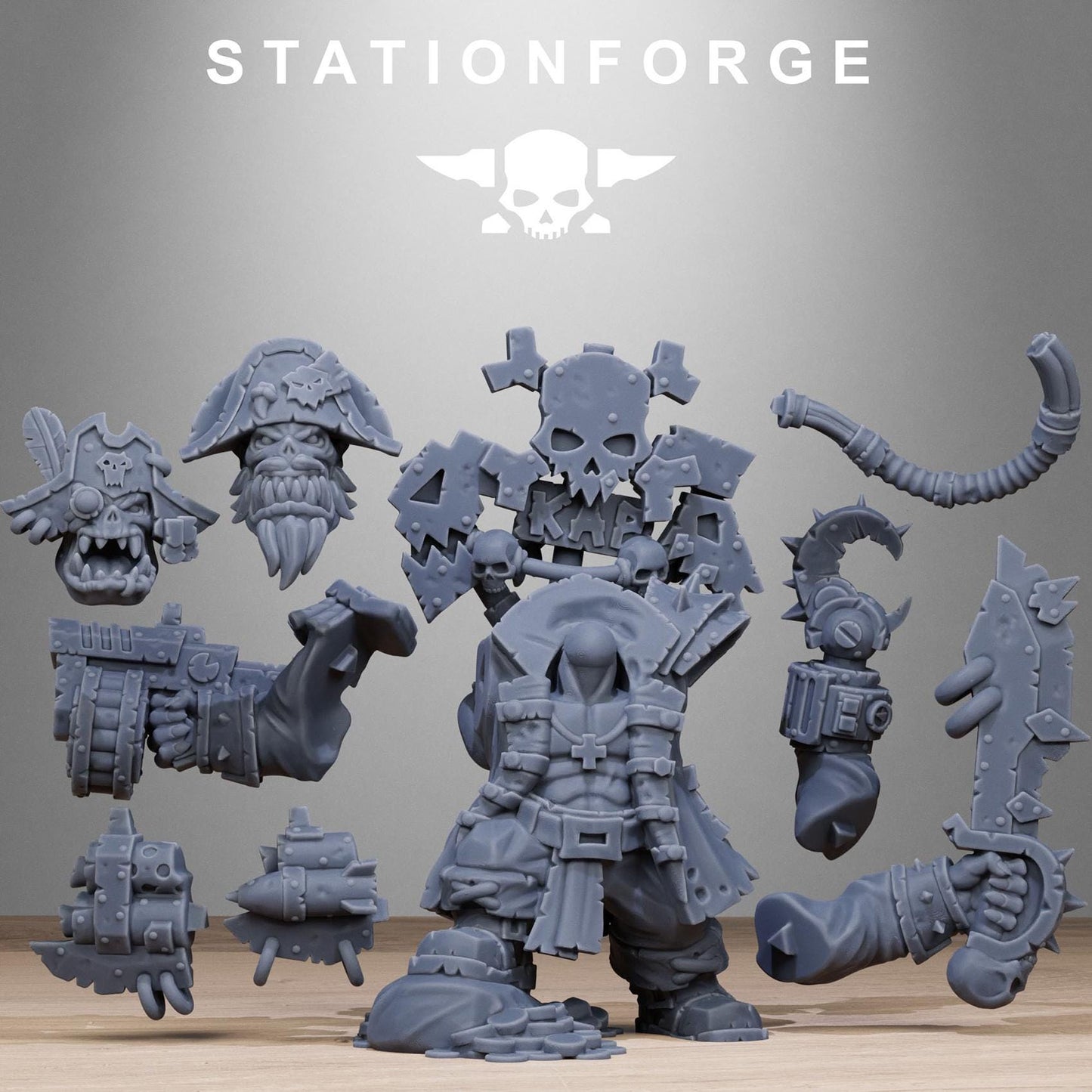 Orkaz Pirate | StationForge | 12K Prints
