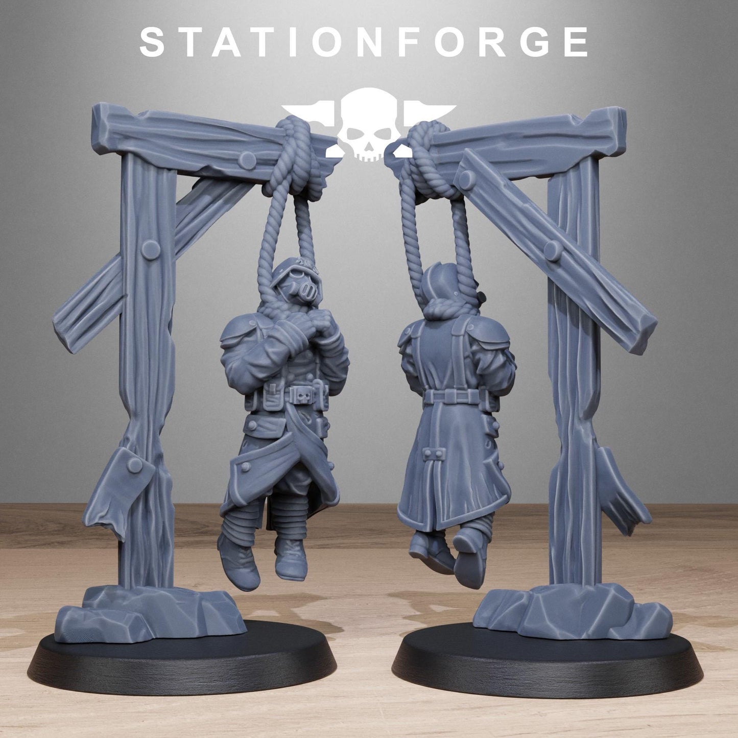 GrimGuard Objective Markers | Set of 10 Minis | StationForge | 12K Prints
