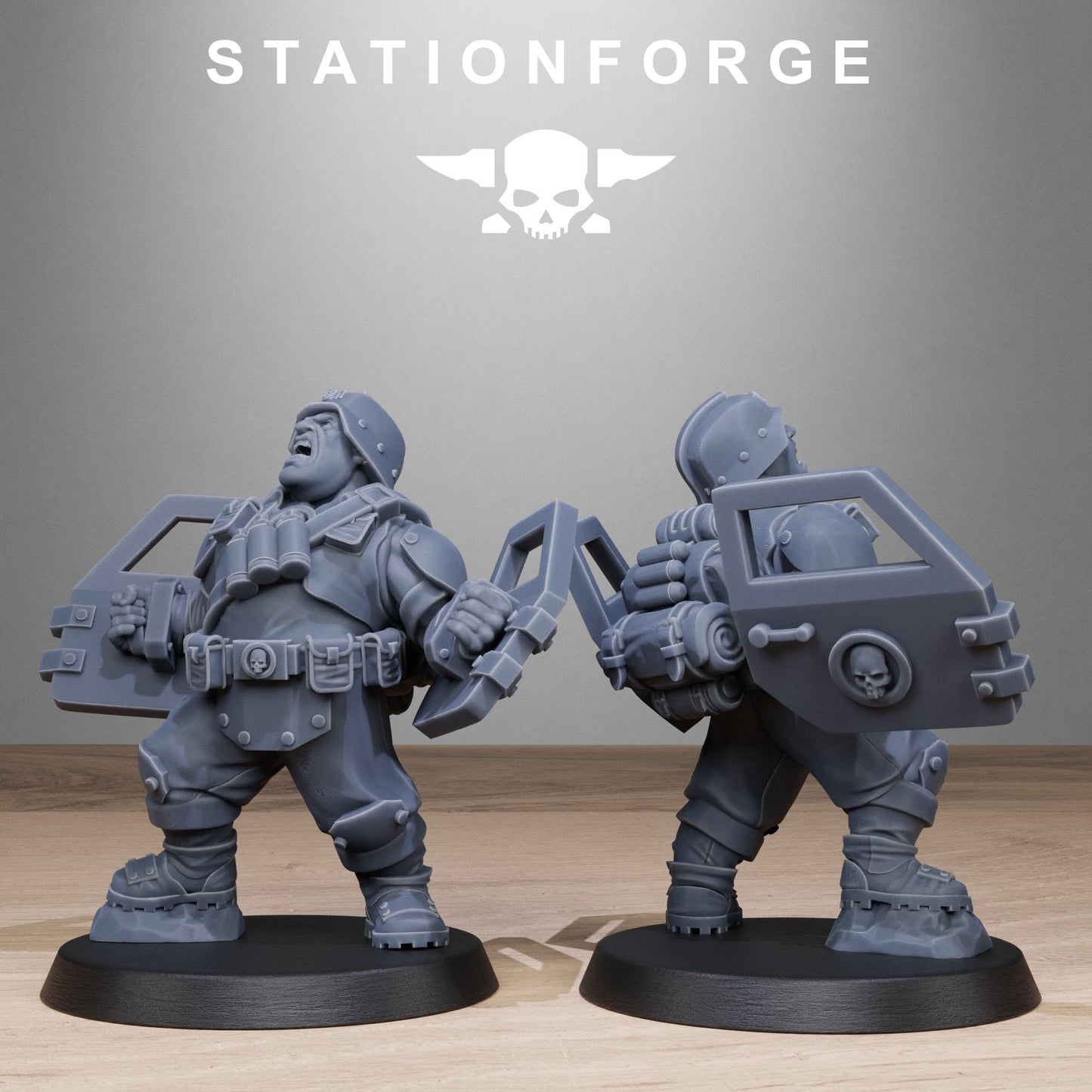 Grimguard Jungle Fighter Mutants | Set of 10 Minis | StationForge | 12K Prints