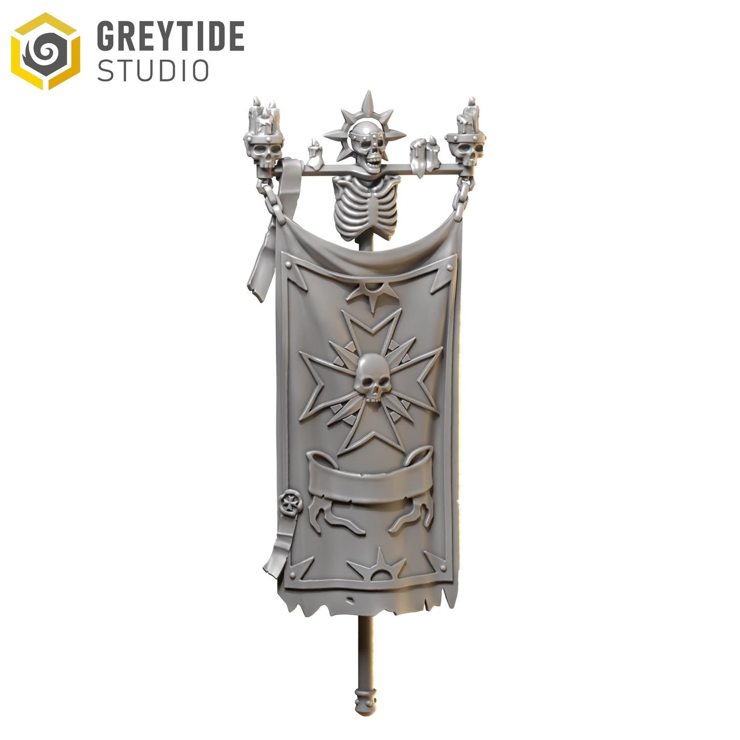 Banner | Set of 1 Piece - Terminator Scale | GreyTide Studio - Eternal Crusaders BIG Armour | 12K Prints