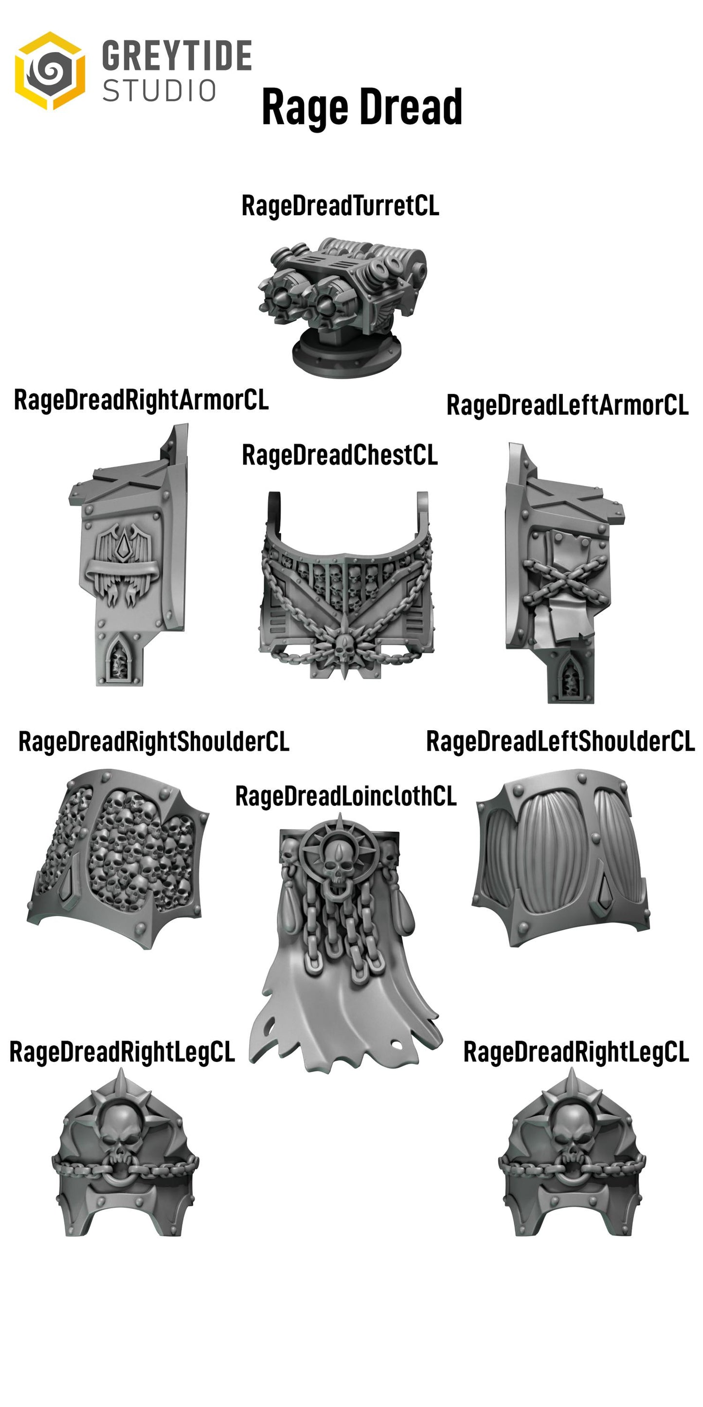 Ancient Armor #2 | GreyTide Studio - Crimson Lords