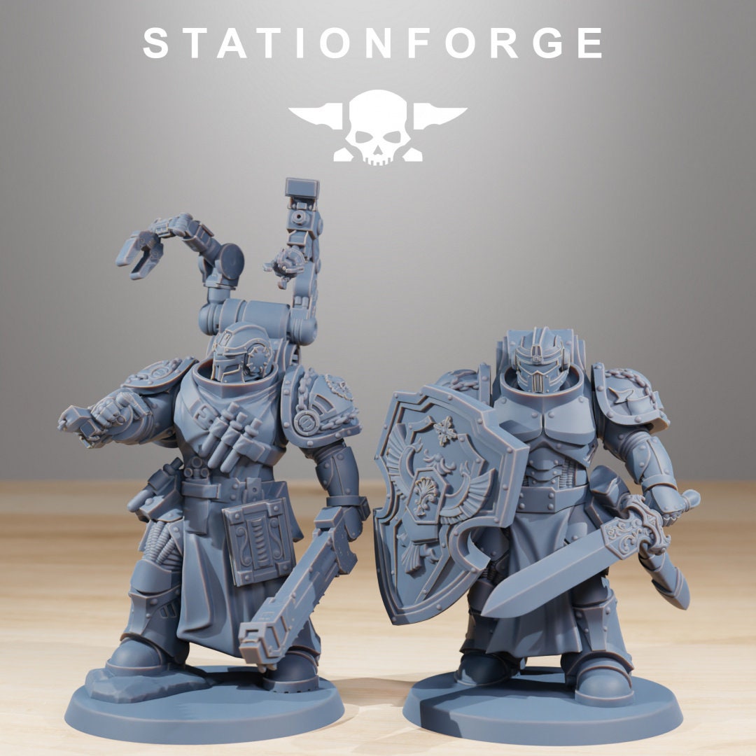 Socratis Reinforcers | Set of 12 Minis | StationForge | 12K Prints