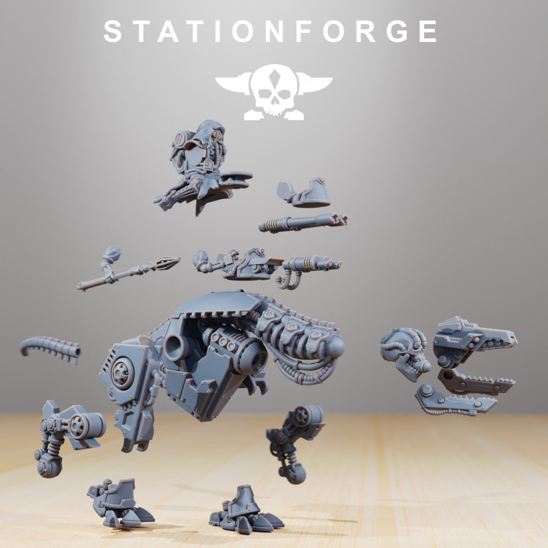 Scavenger Alpha Rider | StationForge | 12K Prints