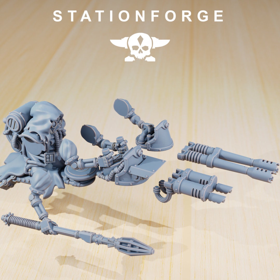 Scavenger Alpha Rider | StationForge | 12K Prints