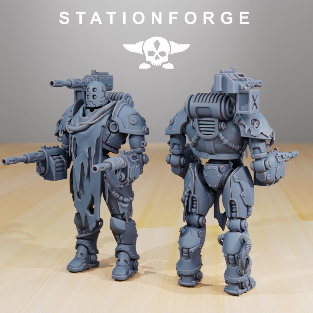 Scavenger Droitex MK2 | Set of 4 Minis | StationForge | 12K Prints