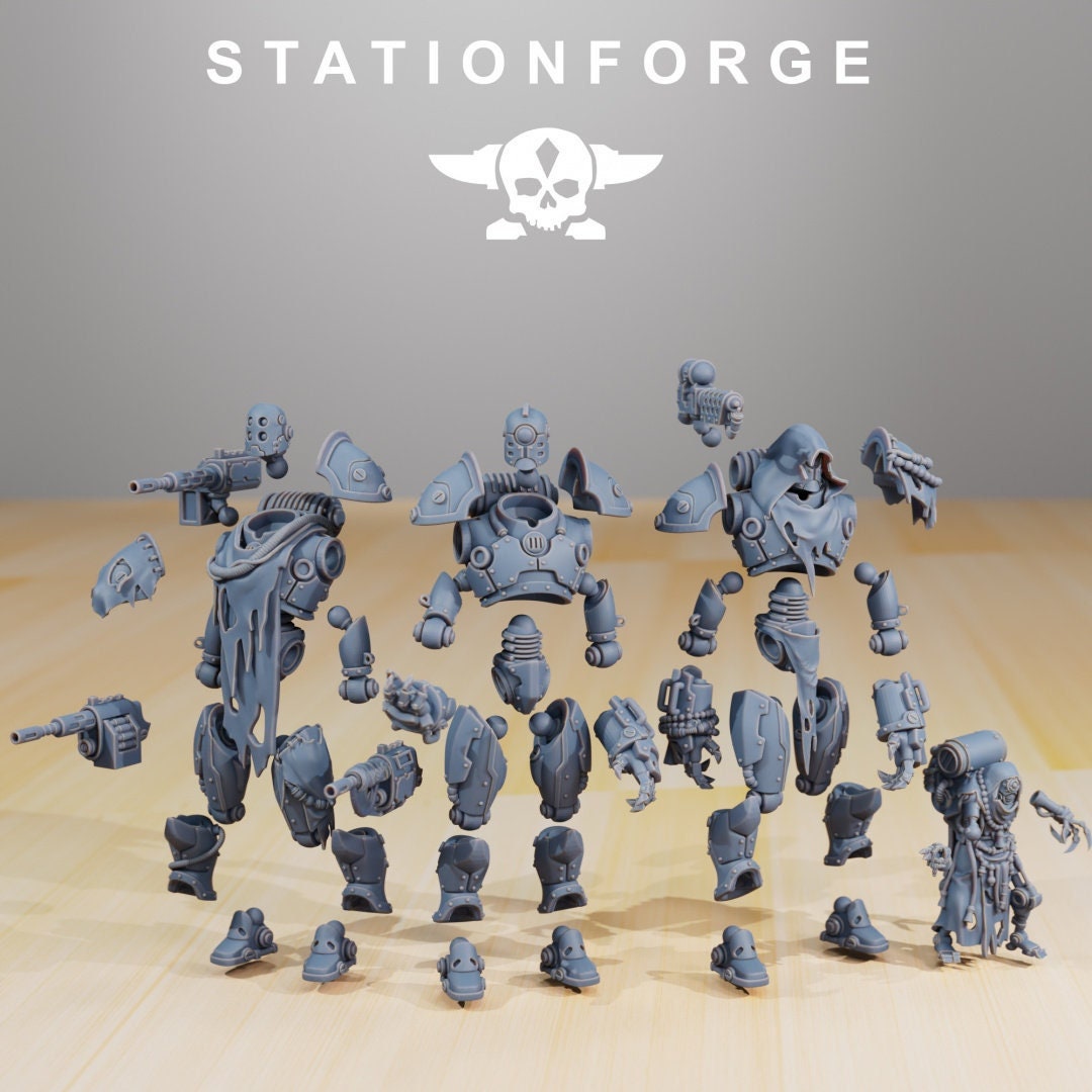 Scavenger Droitex MK2 | Set of 4 Minis | StationForge | 12K Prints