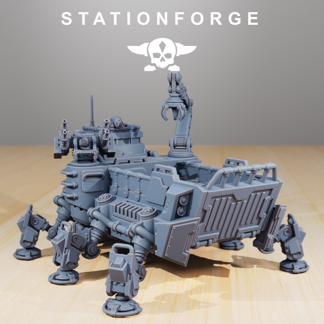 Scavenger Transport Tank | StationForge | 12K Prints