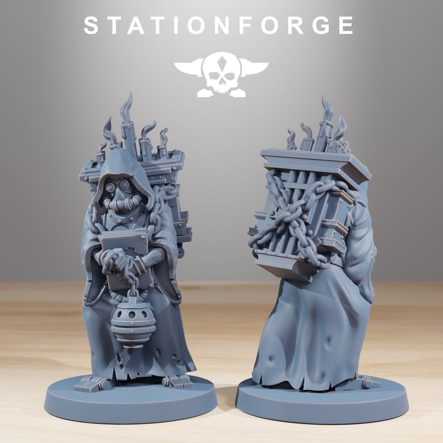 Scavenger Cultists | Set of 5 Minis | StationForge | 12K Prints