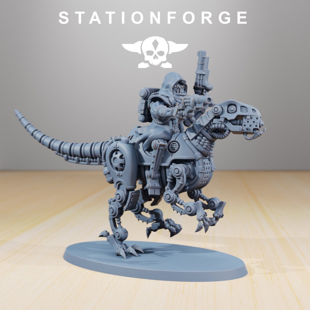 Scavenger Riders | Set of 6 Minis | StationForge | 12K Prints