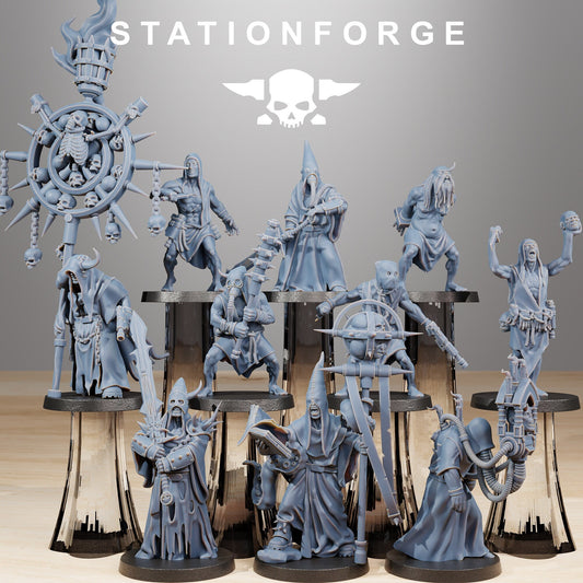 Corrupted Guard Fanatics | Set of 10 Minis | StationForge | 12K Prints