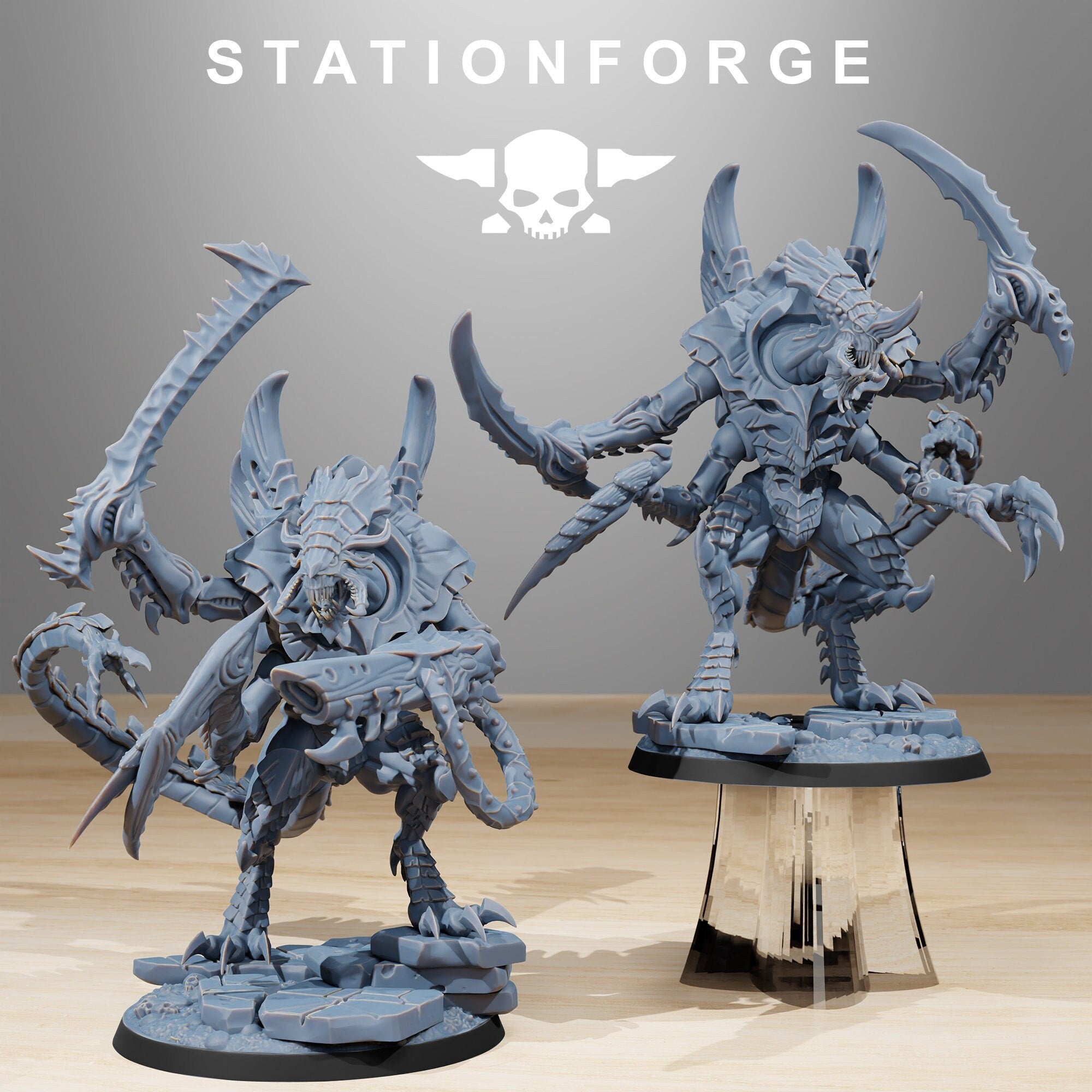 【ねずきん】STLクローン Xenarid Nyxar | StationForge | 12K Prints – Celestial Miniatures