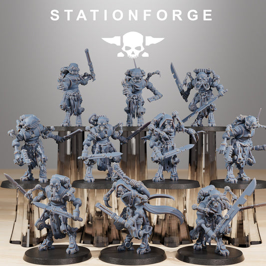 Scavenger Runners | Set of 10 Minis | StationForge | 12K Prints