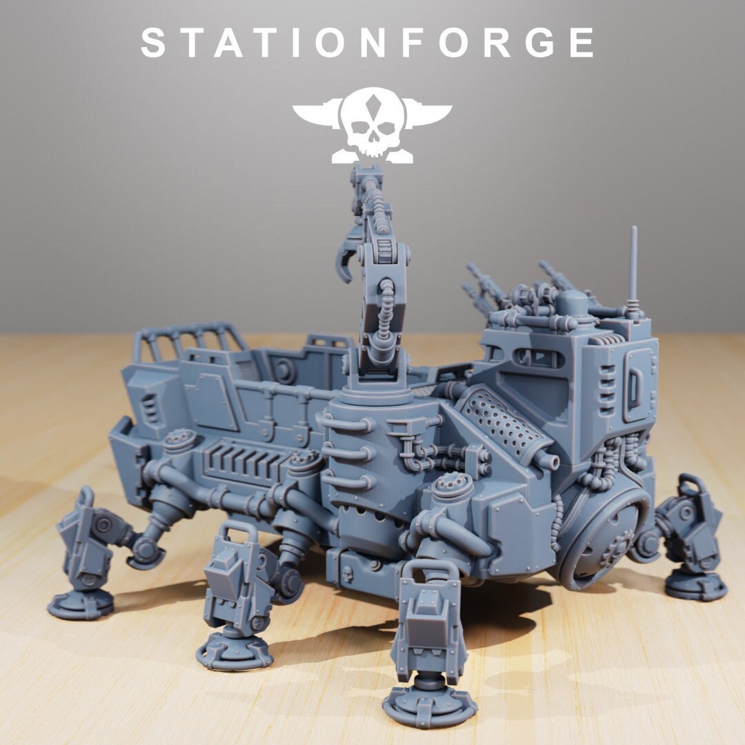 Scavenger Transport Tank | StationForge | 12K Prints