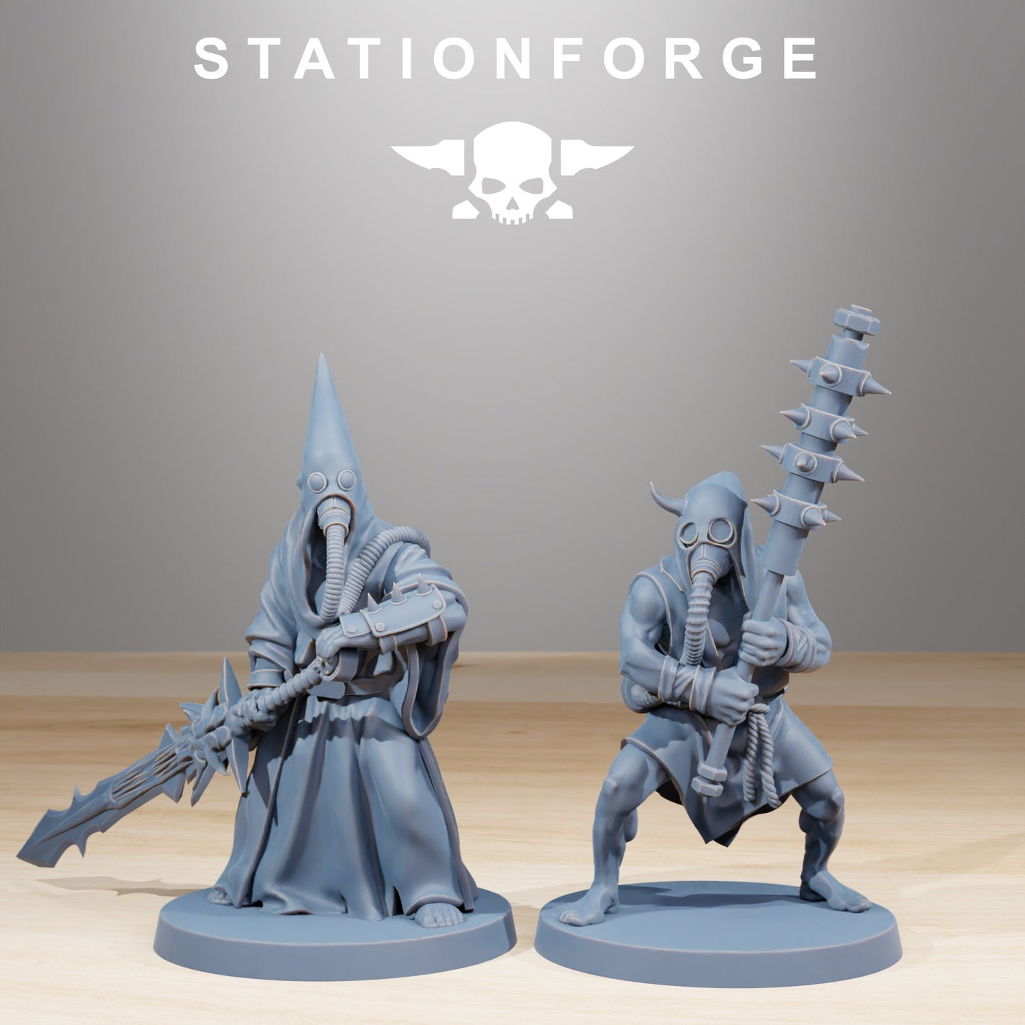 Corrupted Guard Fanatics | Set of 10 Minis | StationForge | 12K Prints
