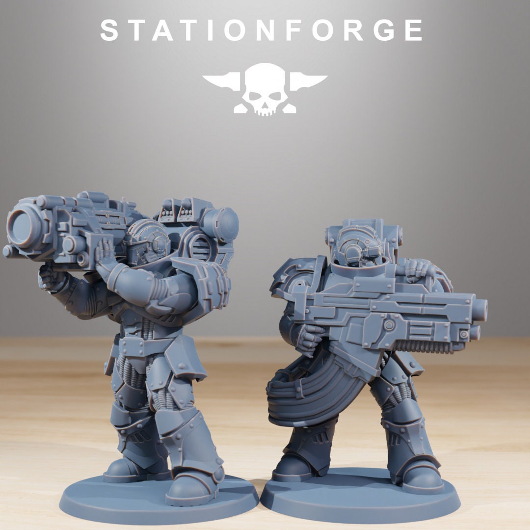 Socratis Reinforcers | Set of 12 Minis | StationForge | 12K Prints