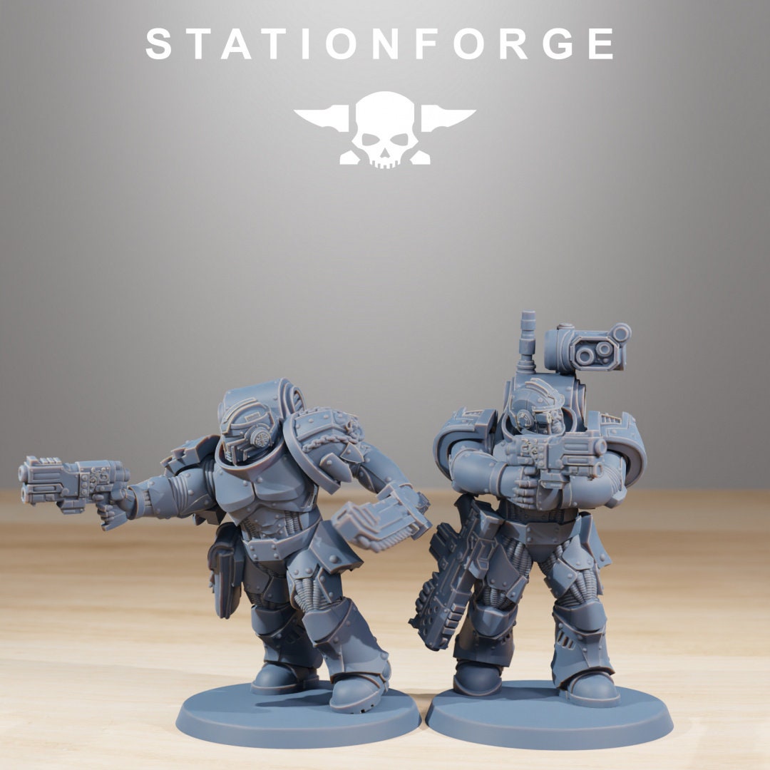 Socratis Reinforcers | Set of 12 Minis | StationForge | 12K Prints