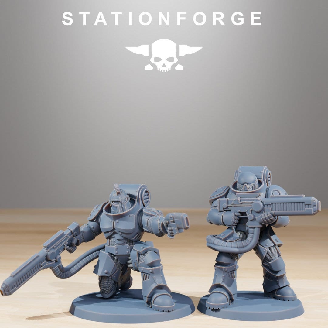 Socratis Exterminators | Set of 10 Minis | StationForge | 12K Prints