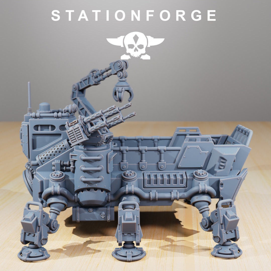 Scavenger Transport Tank | StationForge | 12K Prints