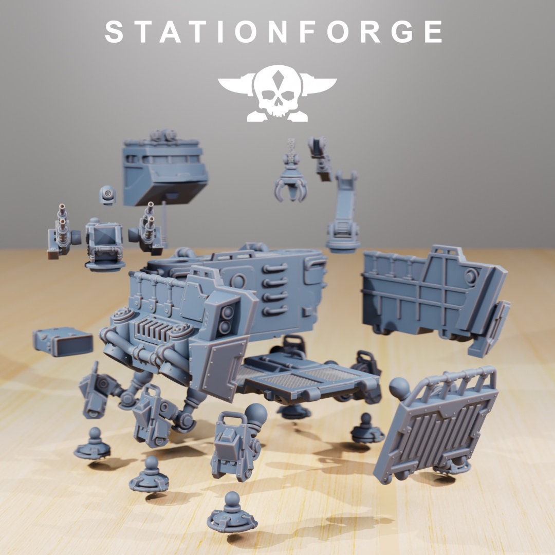Scavenger Transport Tank | StationForge | 12K Prints