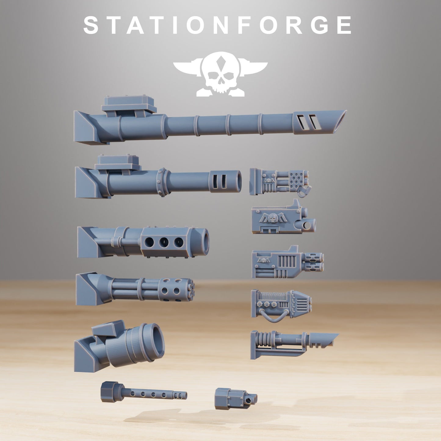 GrimGuard Light Tank | StationForge | 12K Prints