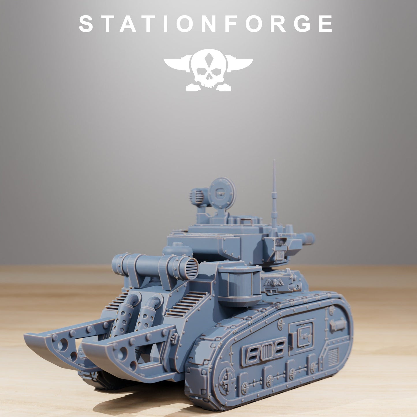 GrimGuard Light Tank | StationForge | 12K Prints
