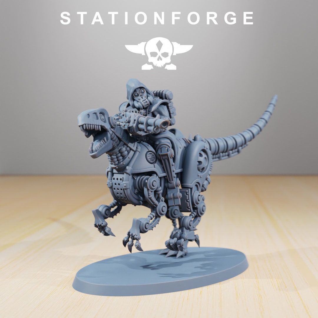 Scavenger Riders | Set of 6 Minis | StationForge | 12K Prints