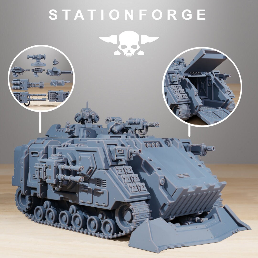 Socratis Dominator Tank | StationForge | 12K Prints